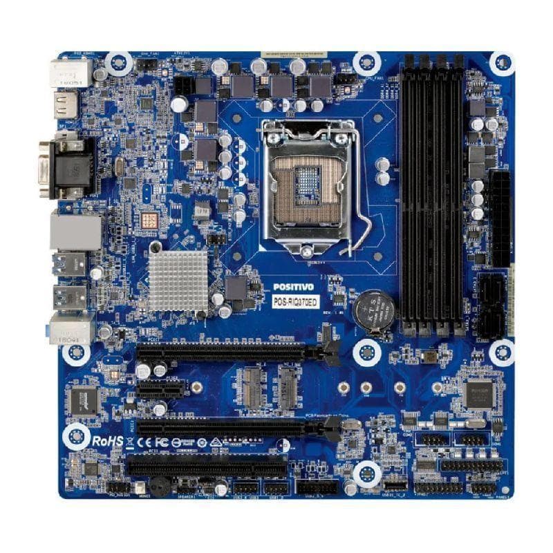 Placa Mae Positivo Intel B360 Lga 1151 4 Slot Ddr4 Oem