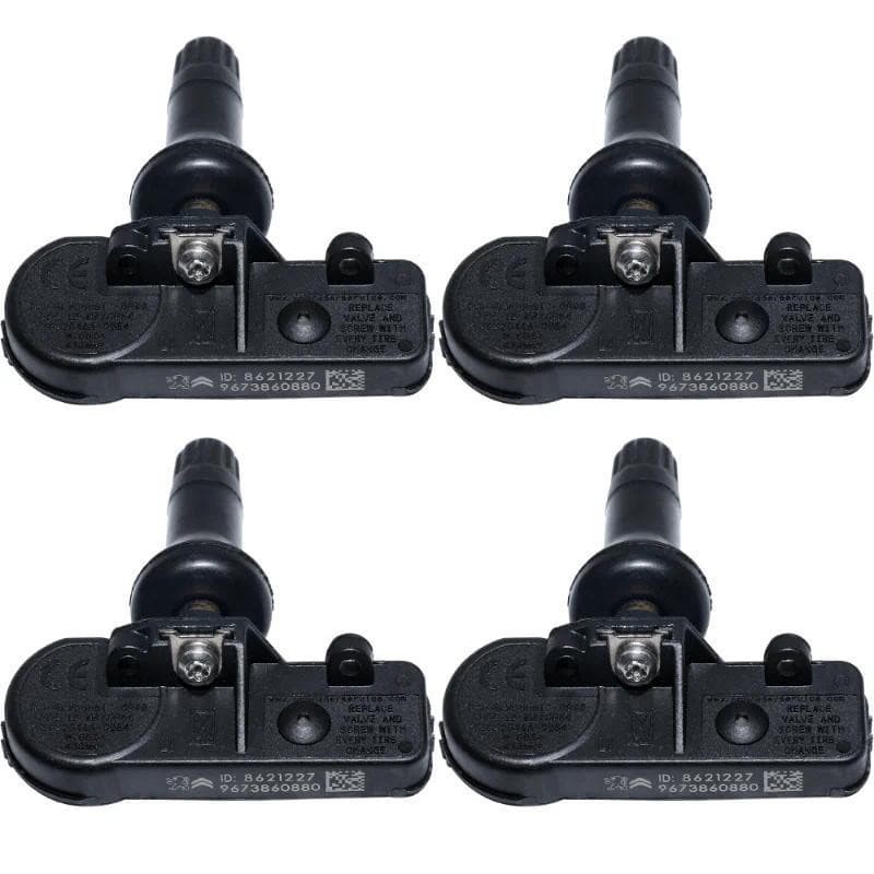 Sensores De Pressão Dos Pneus TPMS Do Carro , 4 Unidades , Para Peugeot 307 308 3008 5008 Bipper Parceiro RCZ Citroen C4