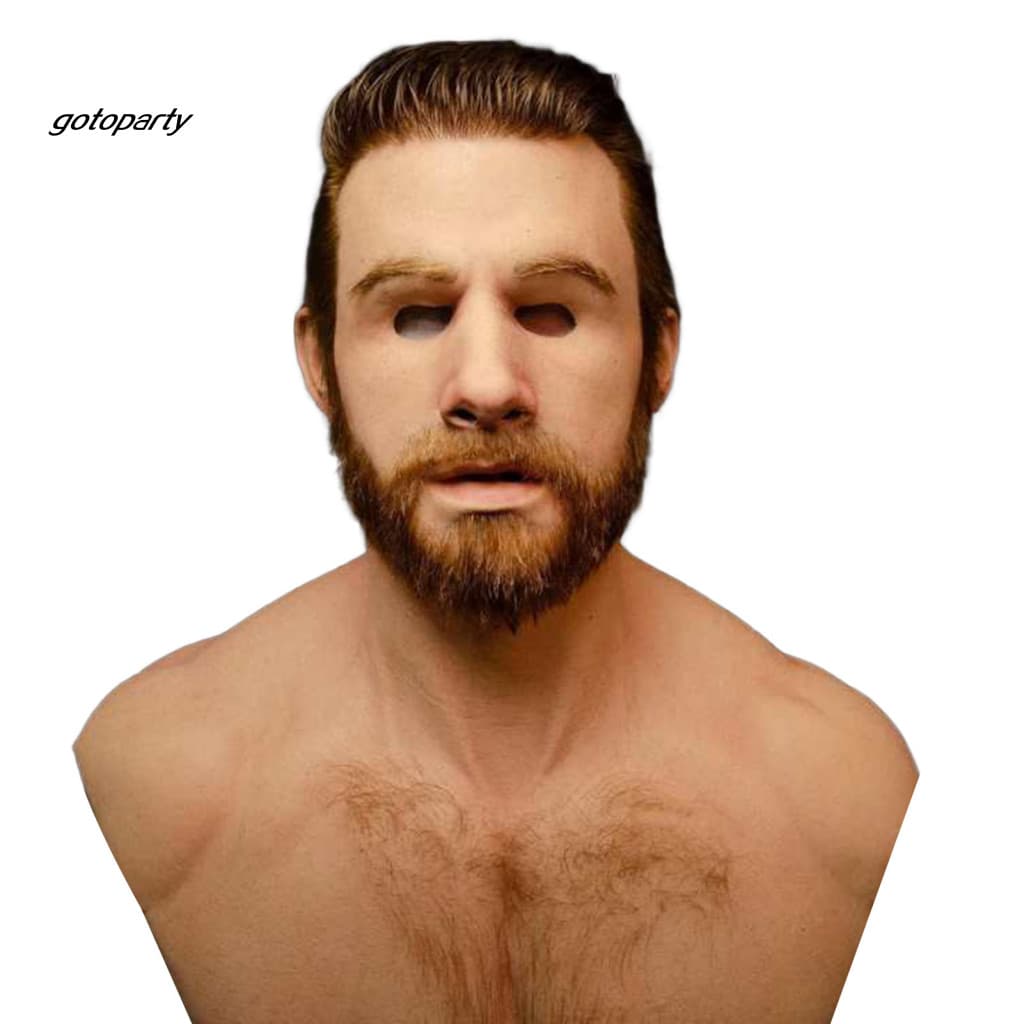 Traje De Idoso Headwear Realista Avó/Avô/Masculino/Menina Confortável Usar Alta Resistência Macio Cosplay Adereços La