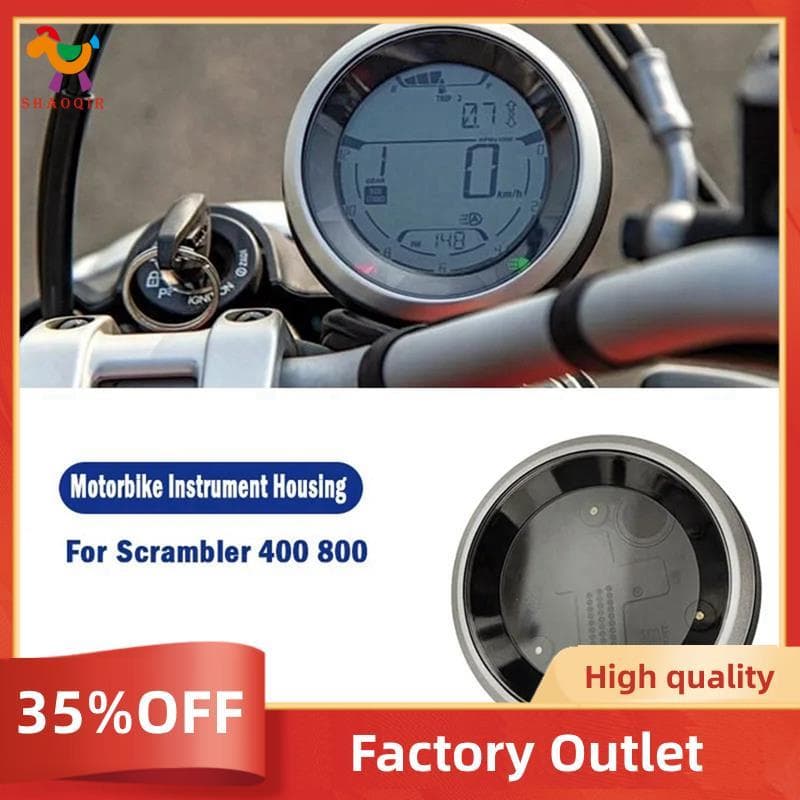 Para Scrambler 400 800 2015-2022 Caso Instrumento Da Motocicleta Velocímetro Medidor Odômetro Tacômetro Habitação Capa