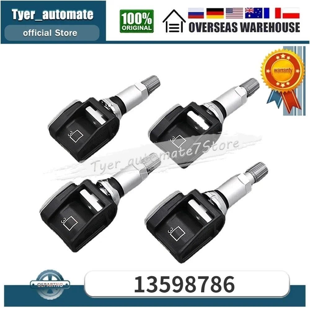 13598786 Para Cadillac ATS CTS Chevrolet SS TPMS Sistema De Monitoramento Pressão Dos Pneus Sensor 315Mhzauto Peças Deco