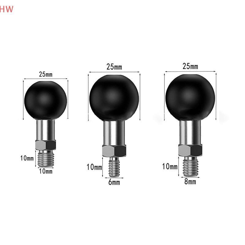 Liga De Alumínio Duplo Soet Braço Para 25mm/1 Polegada Bola Cabeça Titular Braçadeira Montagem Bicicleta Motocicleta Câm