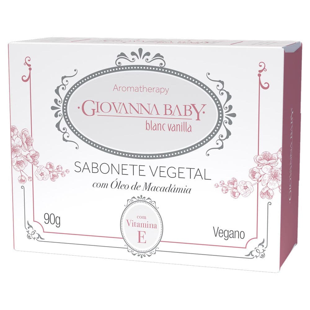 Sabonete em Barra Giovanna Baby Aromatherapy Blanc Vanilla 90g