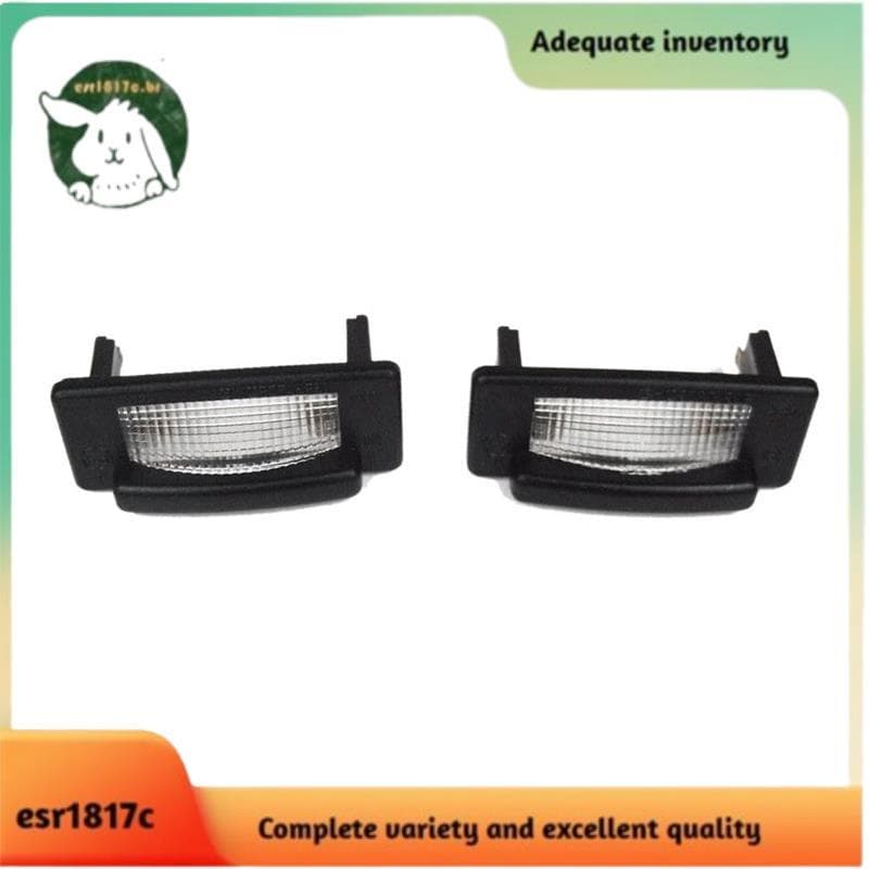 2 Pcs Sprinter Light Luz De Matrícula 9018200156 Para
