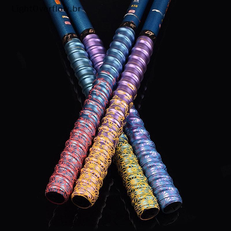 LOF Sho Absorção Tênis Squash Raet Para Vara De Pesca Tacos De Beisebol Anti-Derrapante Banda Grip Tape Badminton Sweatb