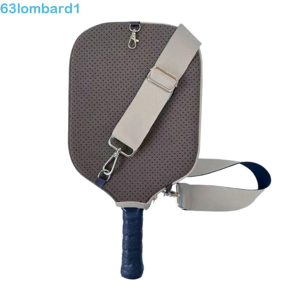 LOMBARD1 Manga Para Raquete De Pickleball , Design Com Zíper , Suporte Remo Capa Contra Poeira