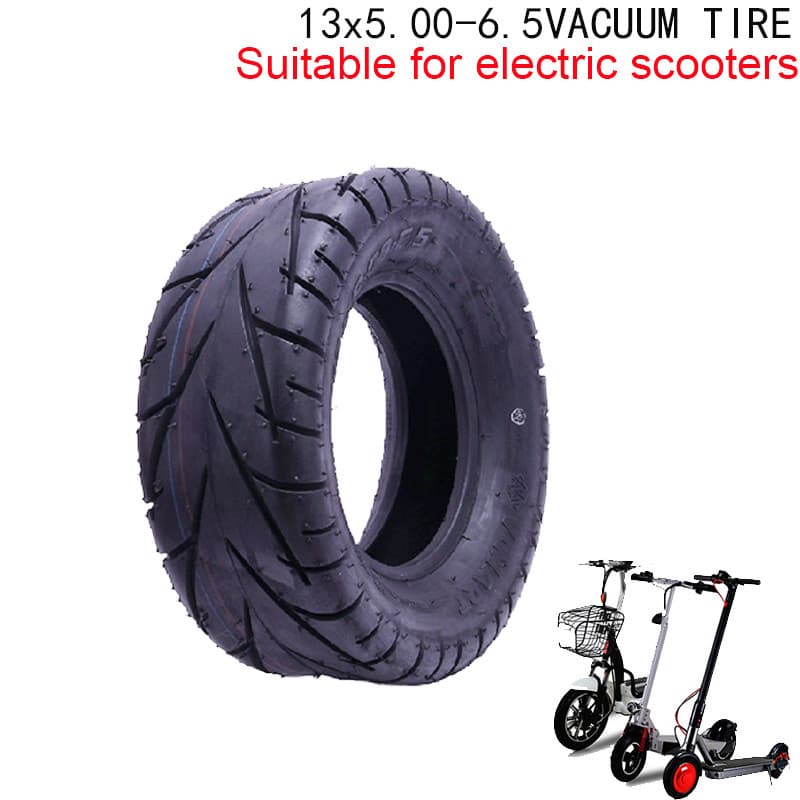Pneu A Vácuo Grosso E Resistente Ao Desgaste 13x5.00-6.5 Adequado Para Pneus De scooter Elétrica