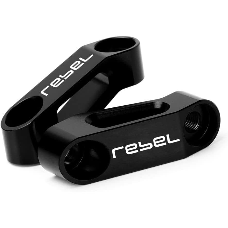 Kit de Adaptador de Extensor de Montagem de Espelho Retrovisor para Motocicleta Compatível com Honda Rebel 250/300/450/5