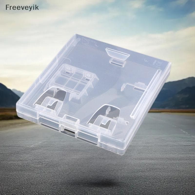 [Fre] Armazenamento De Cartão De Jogo Caixa Protetor De Plástico Organizador Transparente Suporte Caso Para NDS NDSL NDS