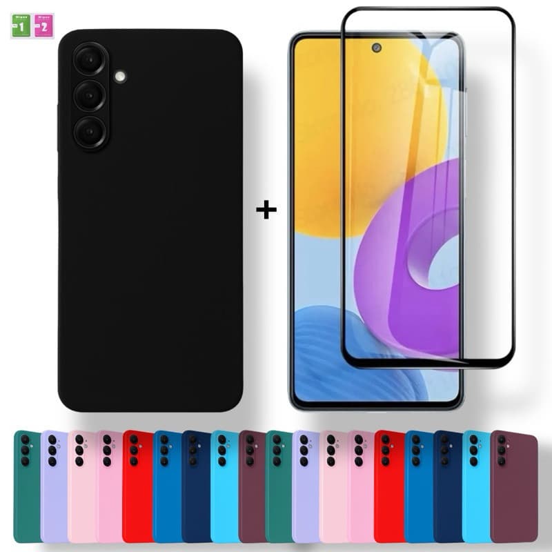 Kit Capa + Película Galaxy A14 Samsung Capinha Anti Impacto Proteção Premium