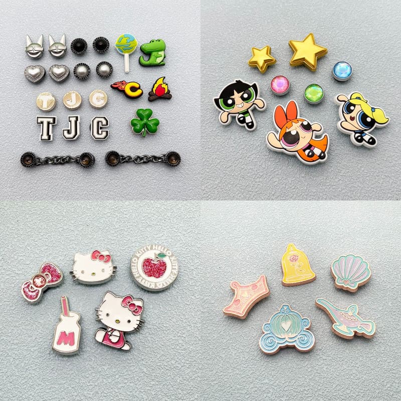 100 # Miss Zoe Jibtz metal starhole Sacos Acessórios Gatinho Pé Acessório Encantos