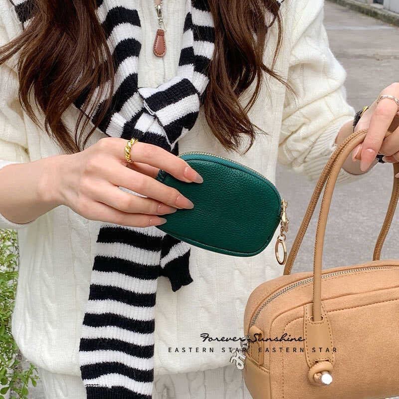 Saco de fone de ouvido pingente saco mini versão coreana simples moeda bolsa armazenamento pequeno quadrado saco chaveir