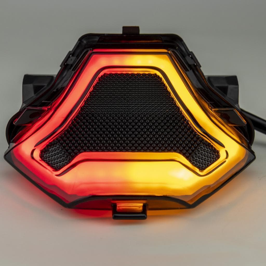 housespace.br-SIP-TW fangzi Luz traseira LED Lâmpada de freio de motocicleta com substituição de piscas para YZF R3 R25