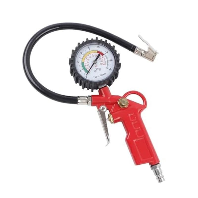 Sistema de Monitoramento de Pressão de Pneus Multifuncional 220PSI - Medidor de Pressão de Pneus de Carro com Funções de