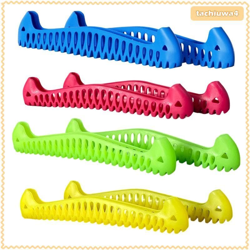 [Tachiuwa3] Capa Para Lâmina De Skate No Gelo TPR Protetor De Plástico Acessório De Patinação Com Proteção Antiderrapant