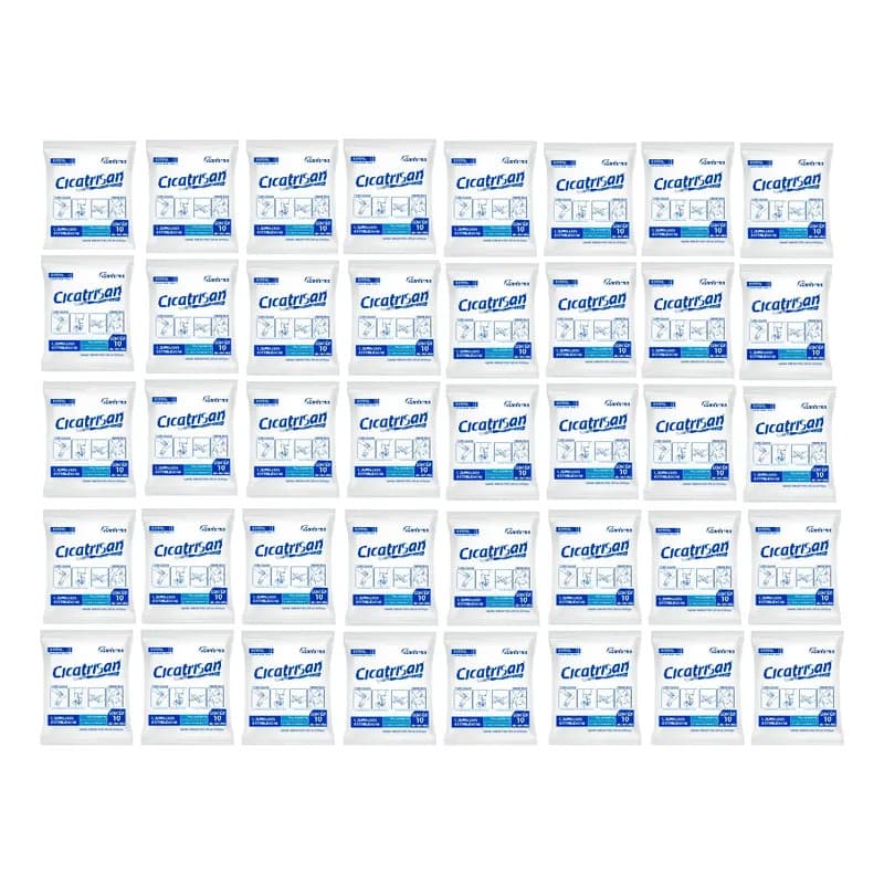 Compressa Não Aderente Cicatrisan 40 Pacotes Com 10 Unidades
