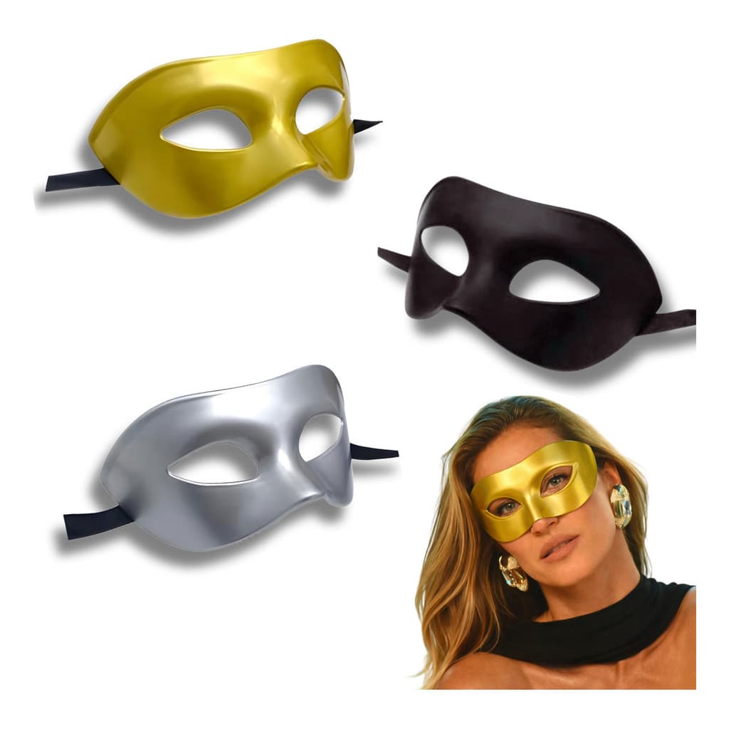Máscara Veneziana Luxo Feminina – Confortável | Baile de Máscaras Fantasia