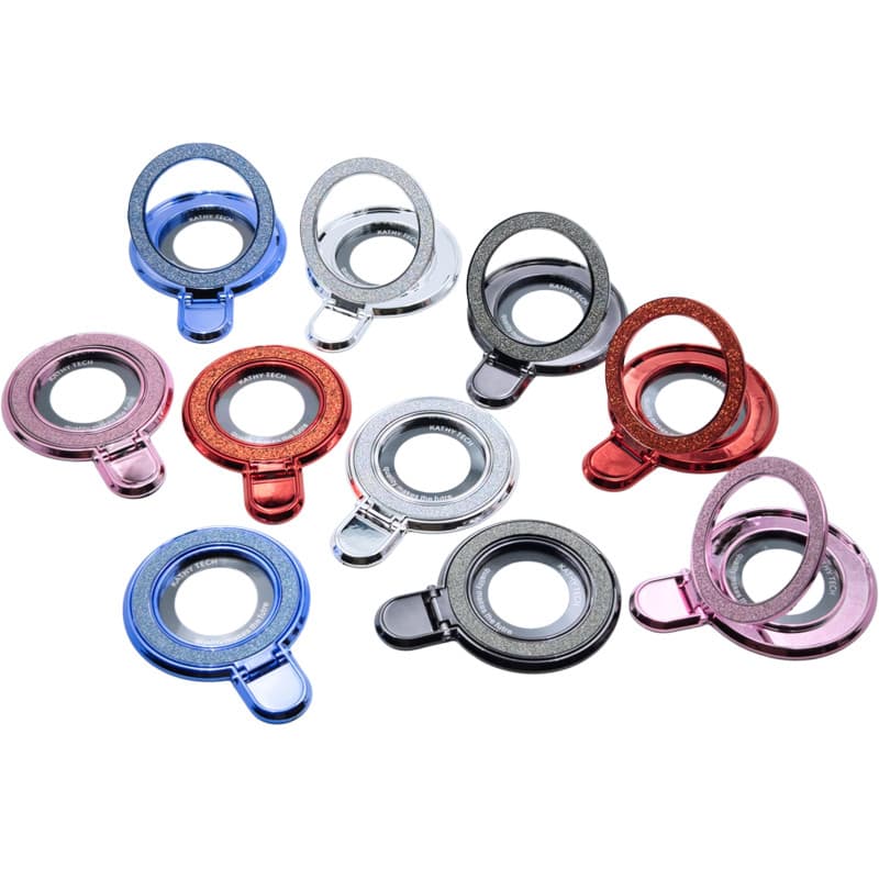 Capa De Telefone Com Adesivo Traseiro Dobrável , Suporte Universal Folha Magnética , Horizontal E Vertical , Protetora D