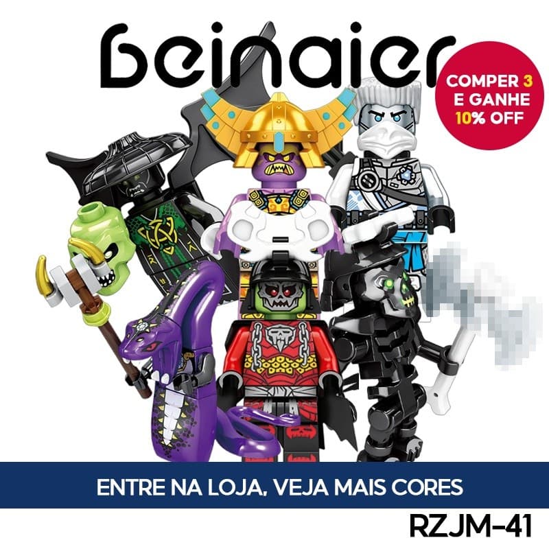 RZJM-41 Mini boneca, brinquedo de bloco de construção de boneca, presente de aniversário