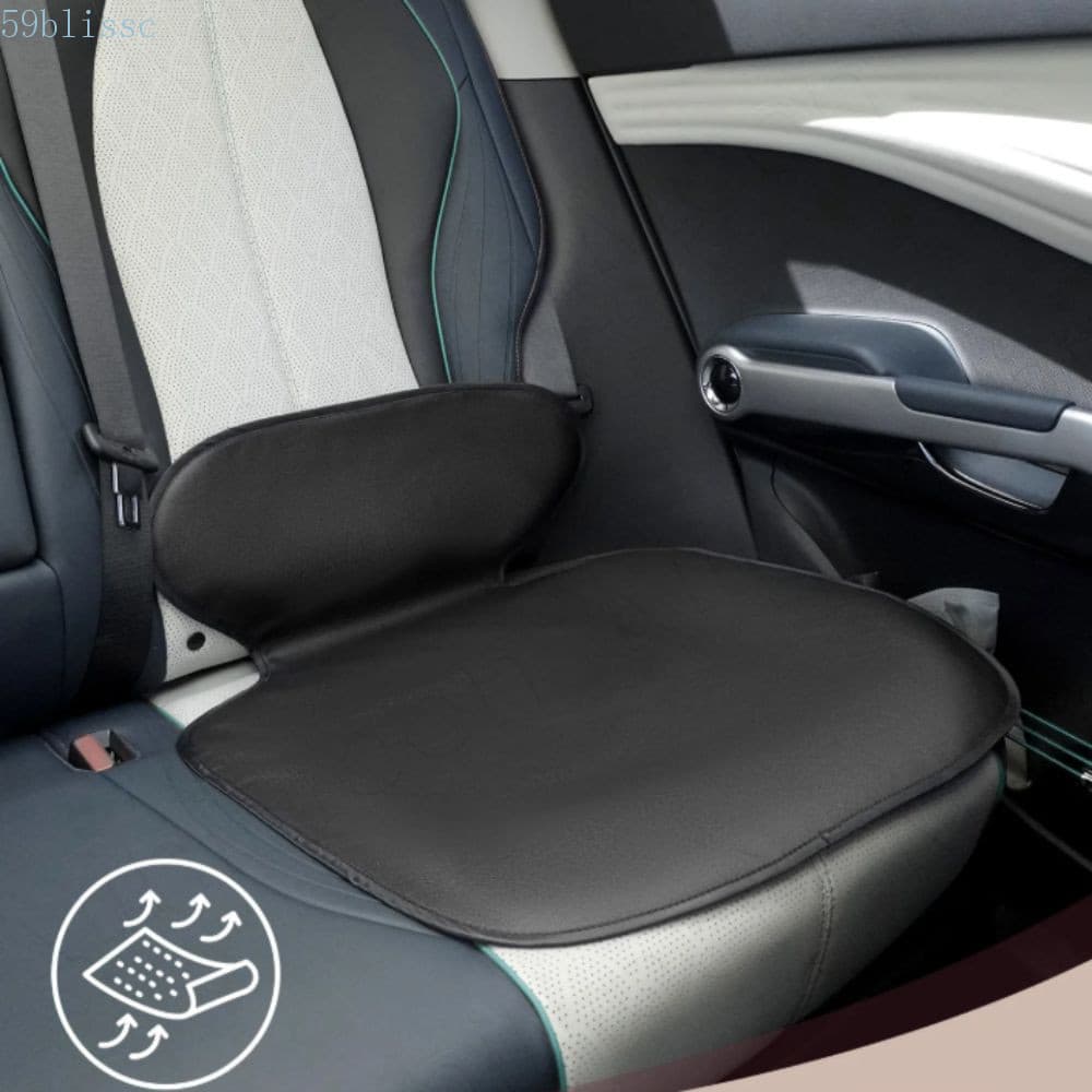 Almofada De Proteção De Assento BLISSC , De Segurança De Carro De Couro Espessado À Prova D'água Durável , Protetora De 