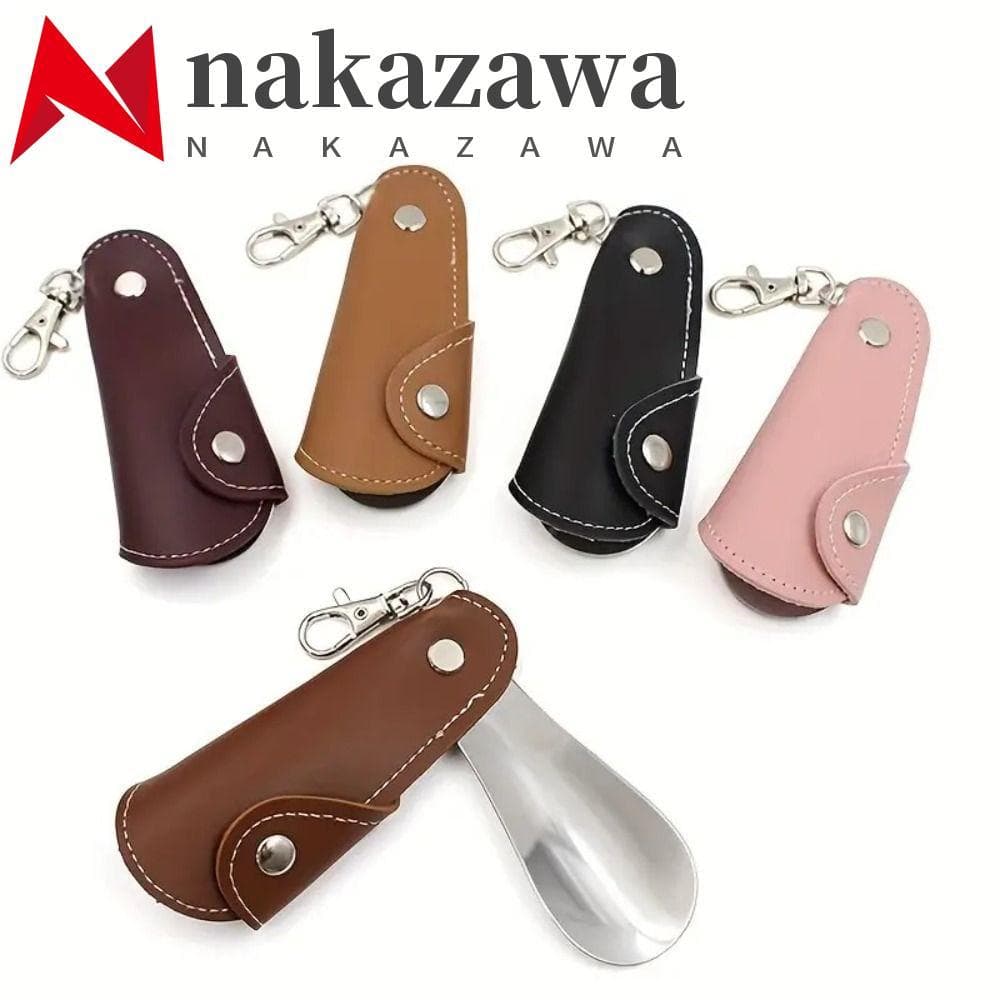 Calçadeira Dobrável NAKAZAWA , Auxílio Para Uso De Sapato Conveniente De Couro , Portátil De Fácil Aderência Em Aço Inox