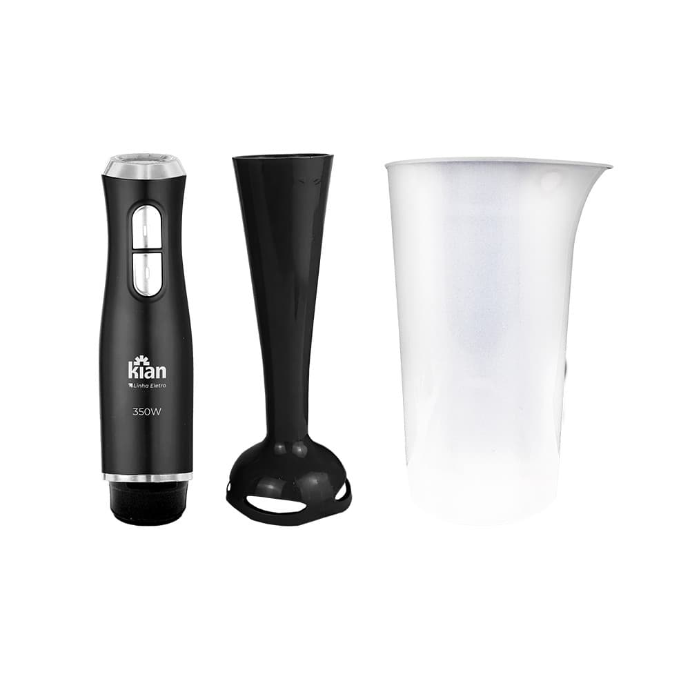 Mixer 2 Velocidades 350W Preto Com Copo 700ml Kian - 127V