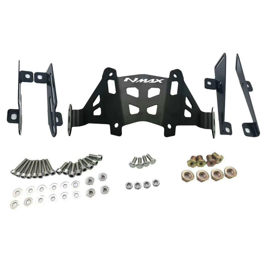 Adequado Para Yamaha NMAX155 20-21 Anos Espelho Retrovisor Dianteiro Modificado Suporte De Traseiro Pára-Brisa Elevação 