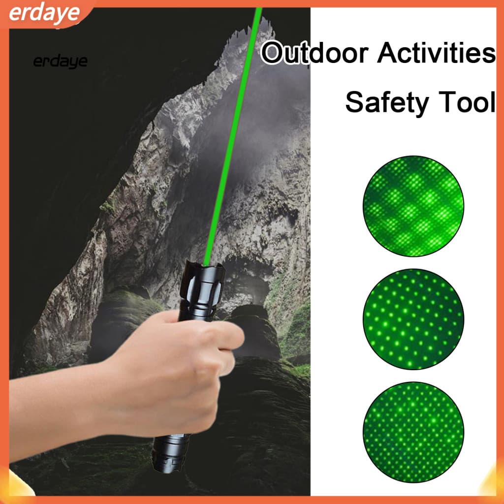 Gaming Options Lasers Device External Focus Adjustment Beam High Power Green Laser Pointer Pen Rechargeable 18650 Batter