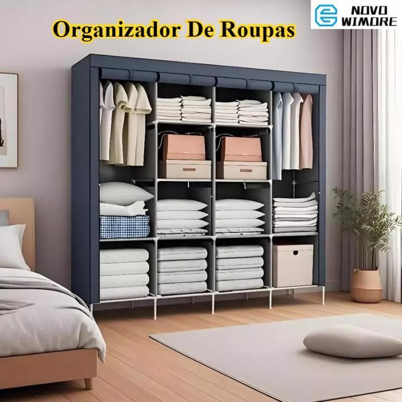 [JJYP-1] Guarda‑roupa Dobrável Estilo Moderno E Simples, Guarda-roupa Reforçado E Espesso Para Organização De Roupas