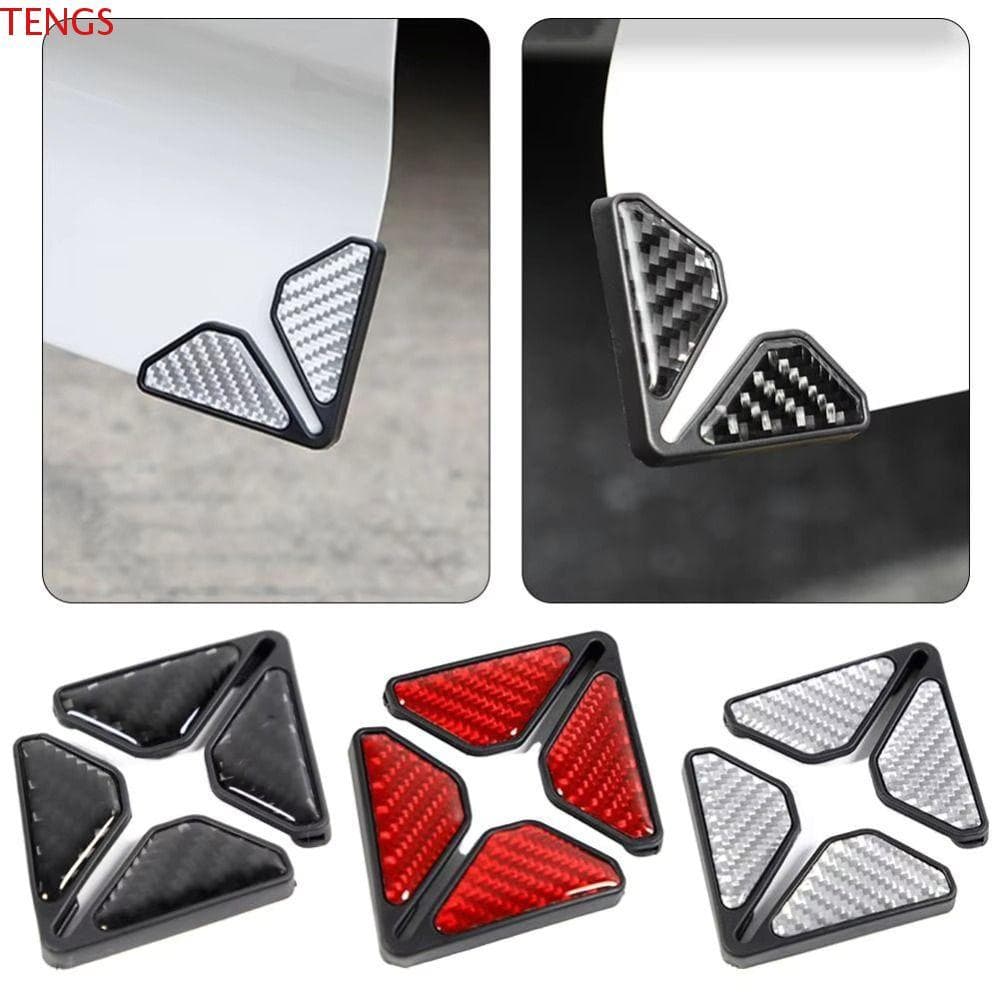 Proteção Anti-Riscos Do Canto Da Porta TENGS , Plástico Macio Engrossar Adesivo Adesivos Anticolisão Carro