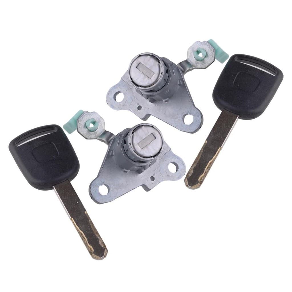 Cilindro De Fechadura Da Porta Dianteira Esquerda Direita Do Carro Com 2 Chaves Apto Para Honda Fit Jazz 2003 2004 2005 