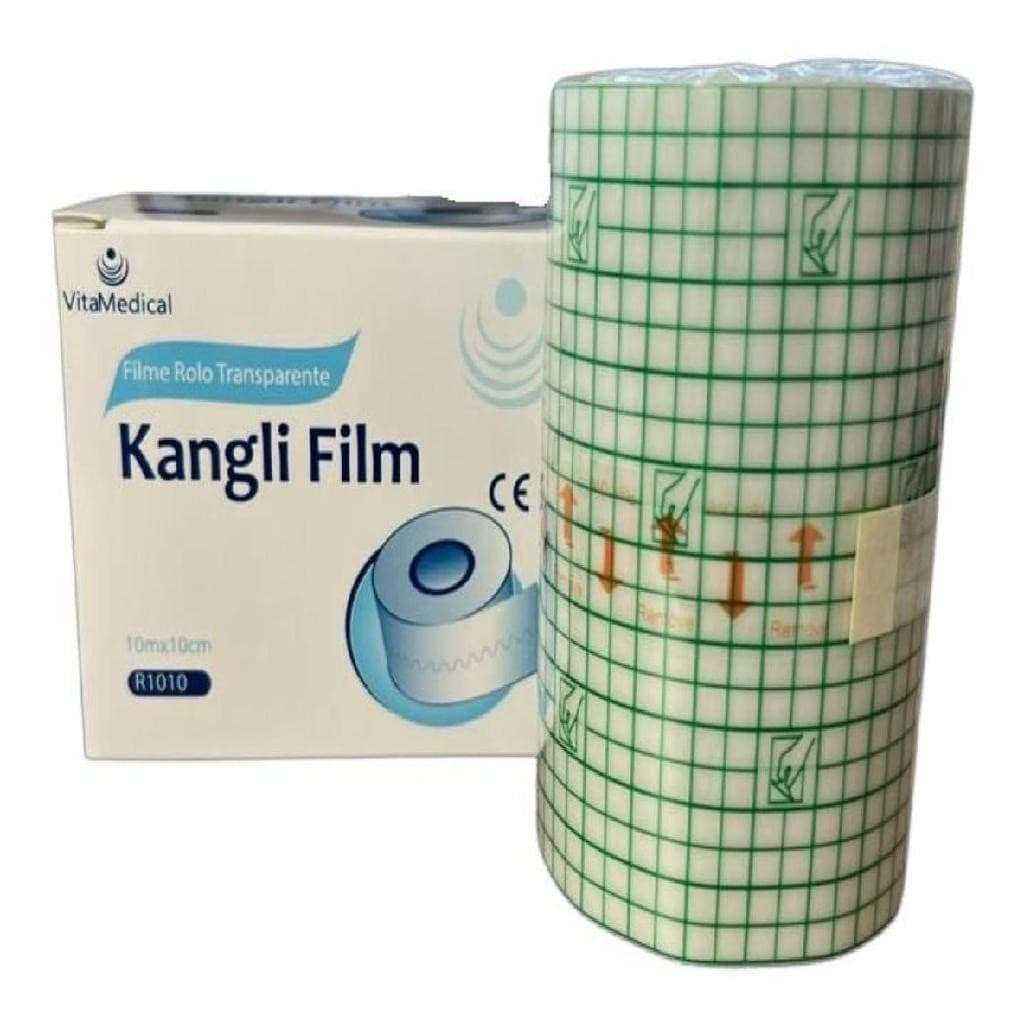 Curativo Transparente Filme Rolo 05cm x 10m / 10cm x 10m / 15cm x 10m Kangli Film
