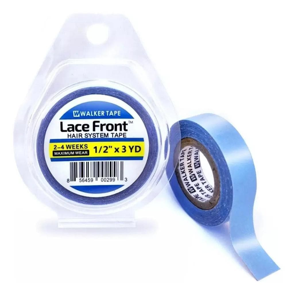 Fita Para Lace e Mega Hair Walker Tape 3m x 1,27cm – Fixação Forte para Lace, Perucas e Mega Hair