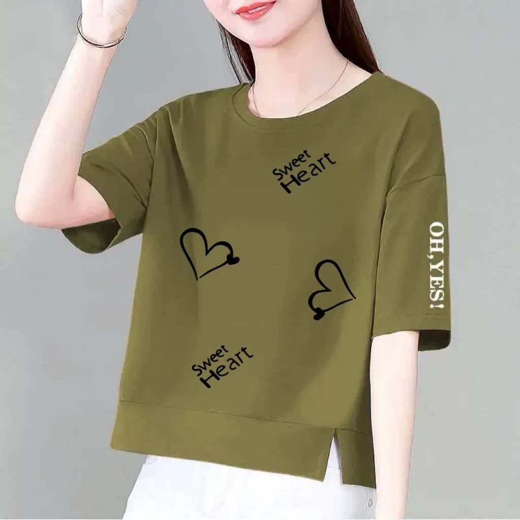 Liberação Vazamento-escolha comércio exterior mãe usar camiseta de manga curta feminina solta tamanho grande mais magro 