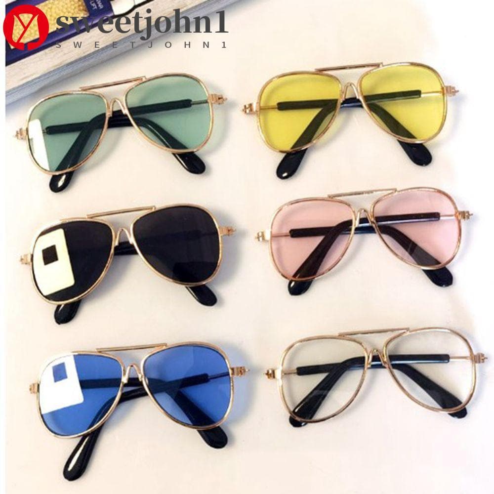 SWEETJOHN1 Óculos Para Animais De Estimação Brinquedo Reflexão Fofa Cães Pequenos Olho De Gato Desgaste Moda Fotos Adere