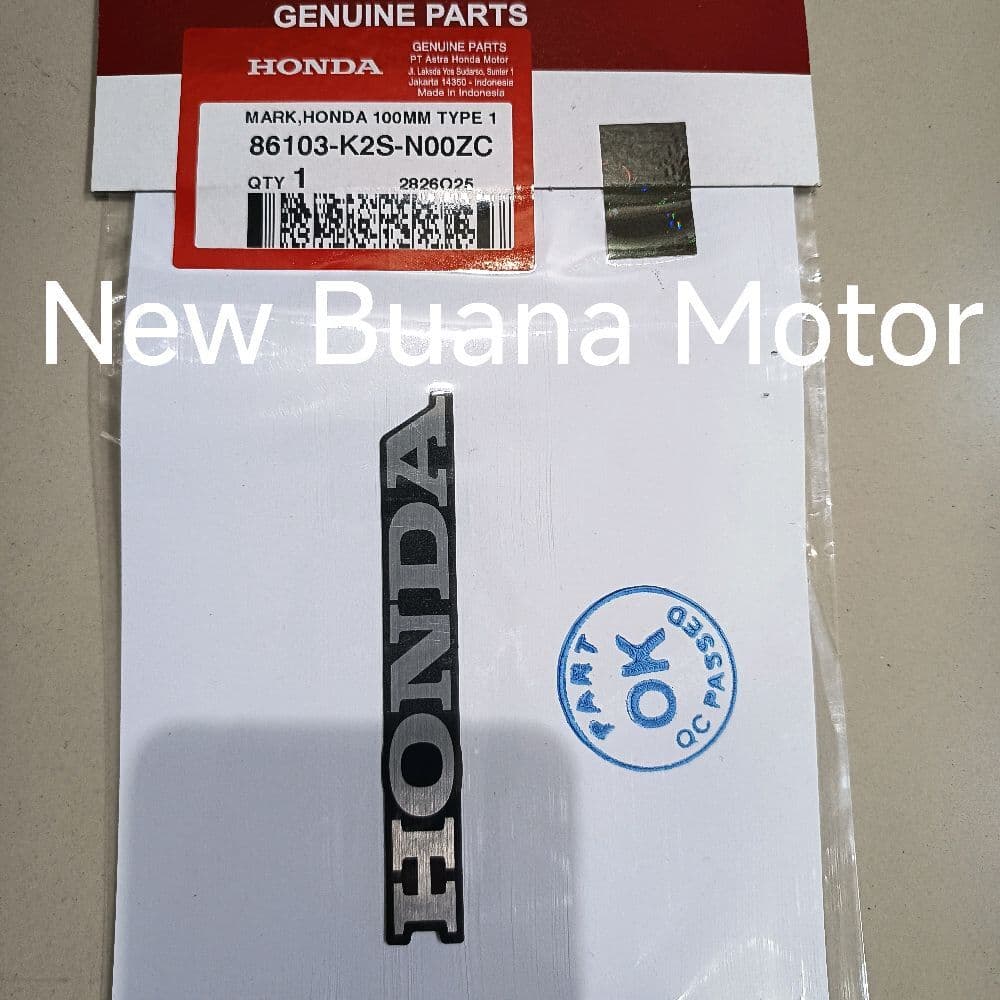 Adesivo Honda 100mm Tipo 1 Vario 160 86103K2SN00ZC