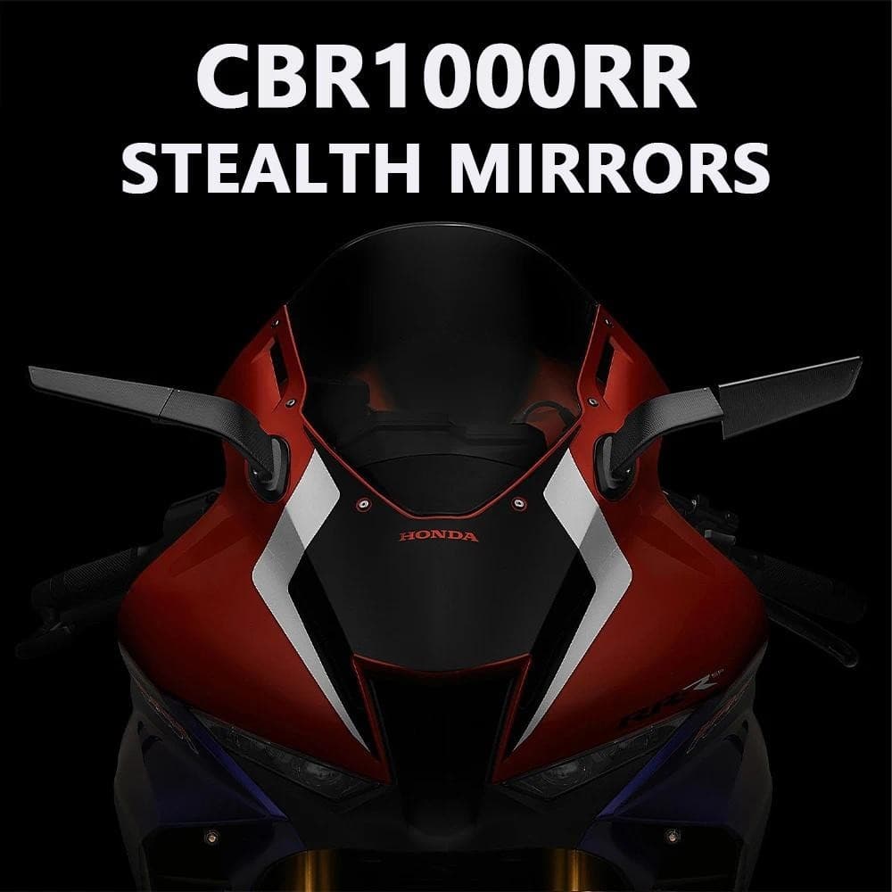 CBR1000RR Espelhos Stealth Para Honda CBR 1000RR Espelho Retrovisor Motocicleta Ajustáveis Kits De Esportivos Peças Auto