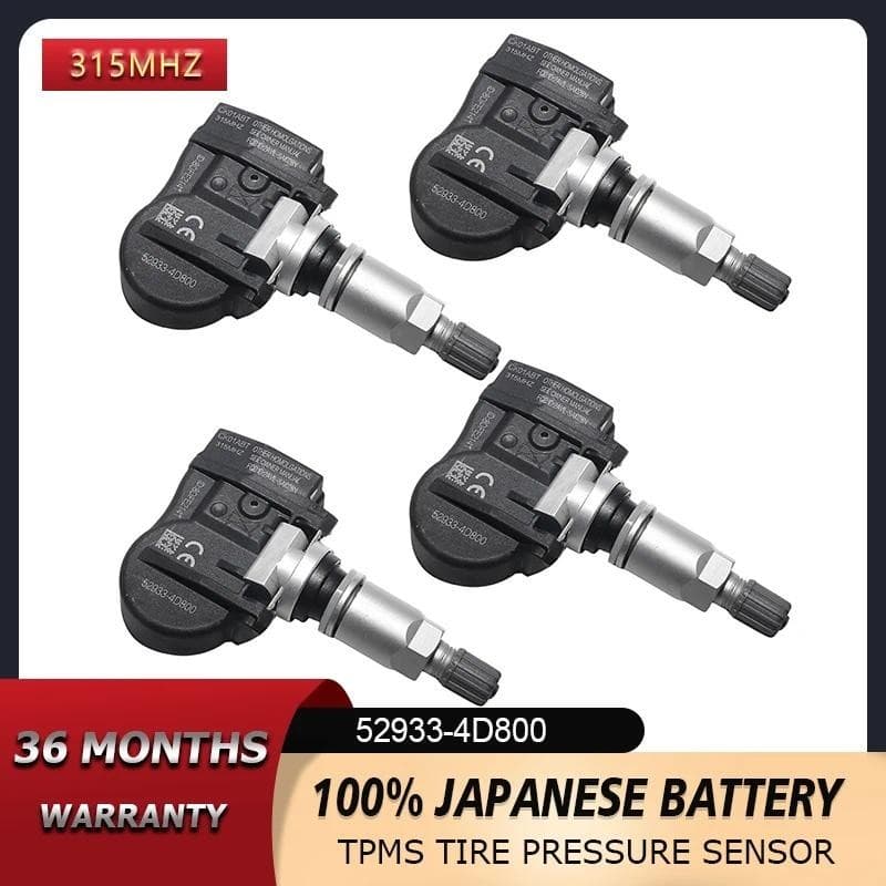 SENSOR TPMS Para Hyundai Santafe Veracruz KIA Sedona Monitor De Pressão Dos Pneus 315MHZ 52933-4D800 529334D800 D800 529