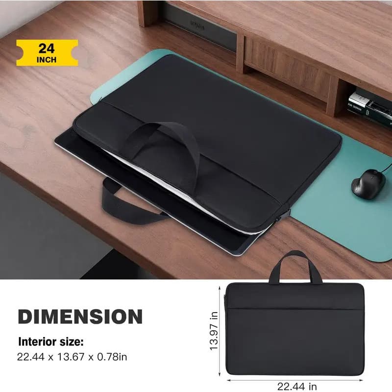 Uperfeito Bolsa Para Laptop , 22 Polegadas , Monitor , Notebook , Tablet , Com Alça Durável De Grande Capacidade , Armaz