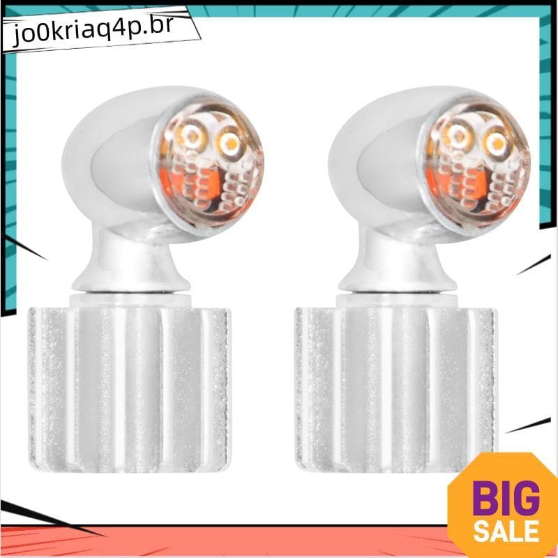 Lâmpada De Freio LED Para Touring Softail Sportster Dyna Silver