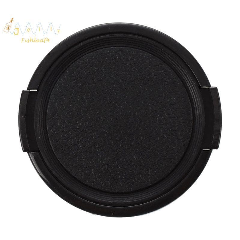 Clipe De Pitada Lateral De Plástico Para Câmera Na Tampa Da Lente Frontal Capa Protetora Preta 49 Mm