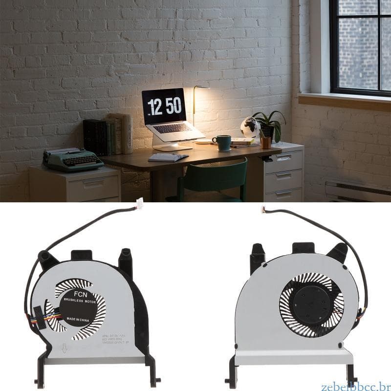zebeibbcbr Ventilador Resfriamento Para Laptop 12V 4Pin CPU Radiador 600 G3