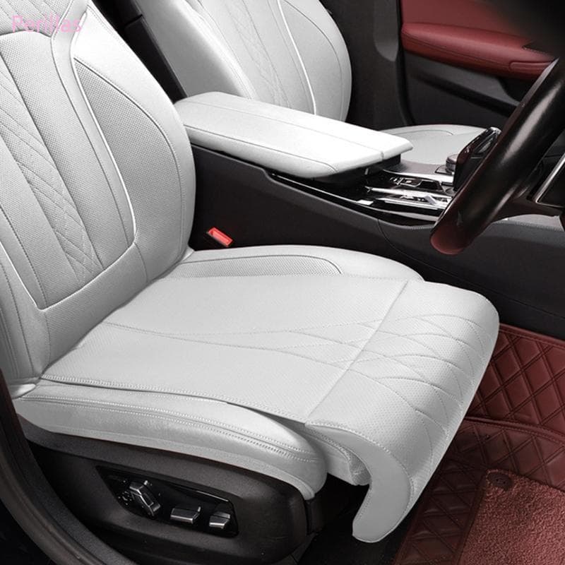 Perillas Descanso Perna Estendido Almofada Assento Automóvel Couro Veículo Ajuste Designs Humanizados