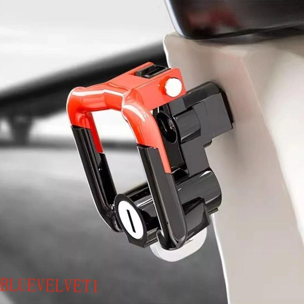 BLUEVELVET1 Gancho Para Capacete De Motocicleta , Suporte Liga De Alumínio Com Duplo , Trava De Segurança