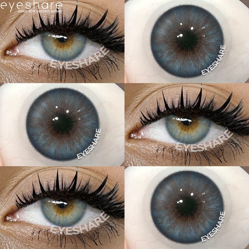 Lente De Contato Eyeshare Lentes ALASKA-BLUE De Macia Da Moda