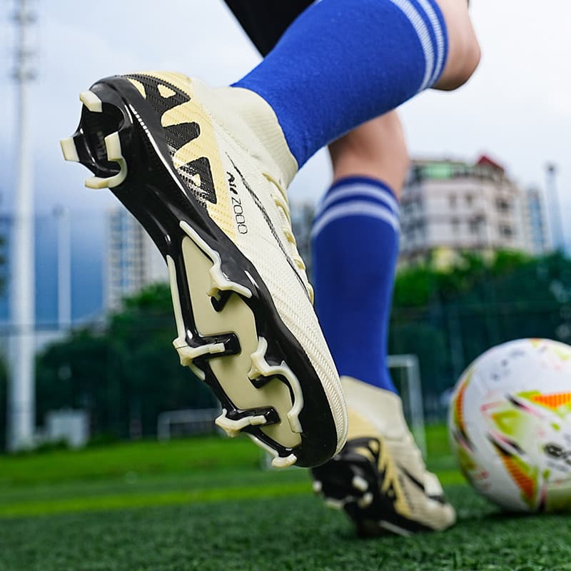 Chuteira de campo FG , Profissional À Prova D'água , Jogue Livremente Em Enlameado Tamanhos Ue 35-45