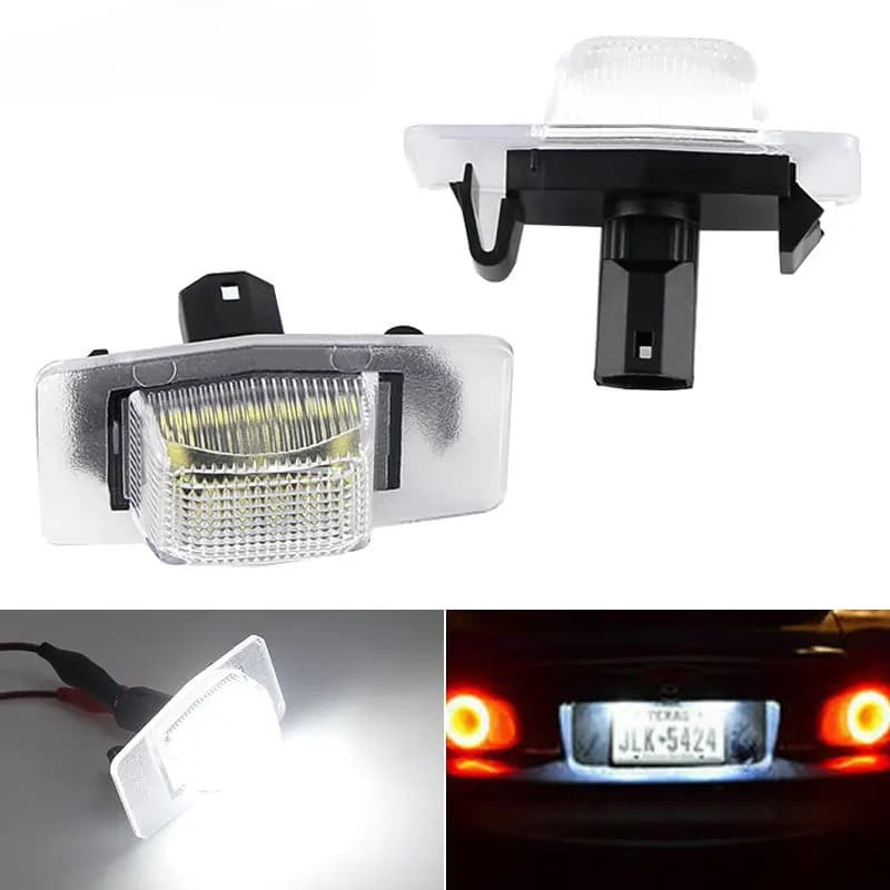 2 Pçs LED Número Da Placa De Licença Para Mazda 323 Proteger Miat MX-5 NB Tributo EP MPV LW Família Allegro OEM # : NC10