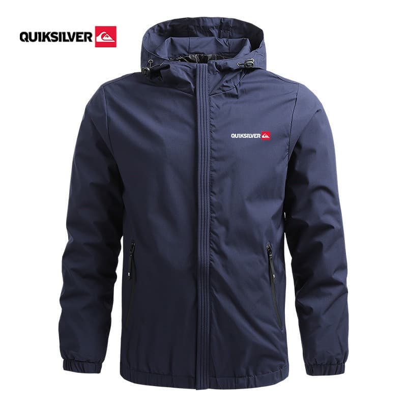 Jaqueta Quiksilver Masculina Ao Ar Livre Impermeável/À Prova De Vento