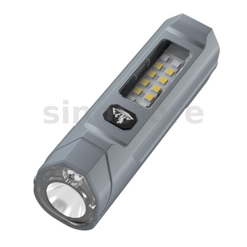 Lanterna LED Magnética Bikight LY-905 Ao Ar Livre Com Ponteiro LEP Vermelho Modo De Luz Dupla Escurecimento De 5 Marchas