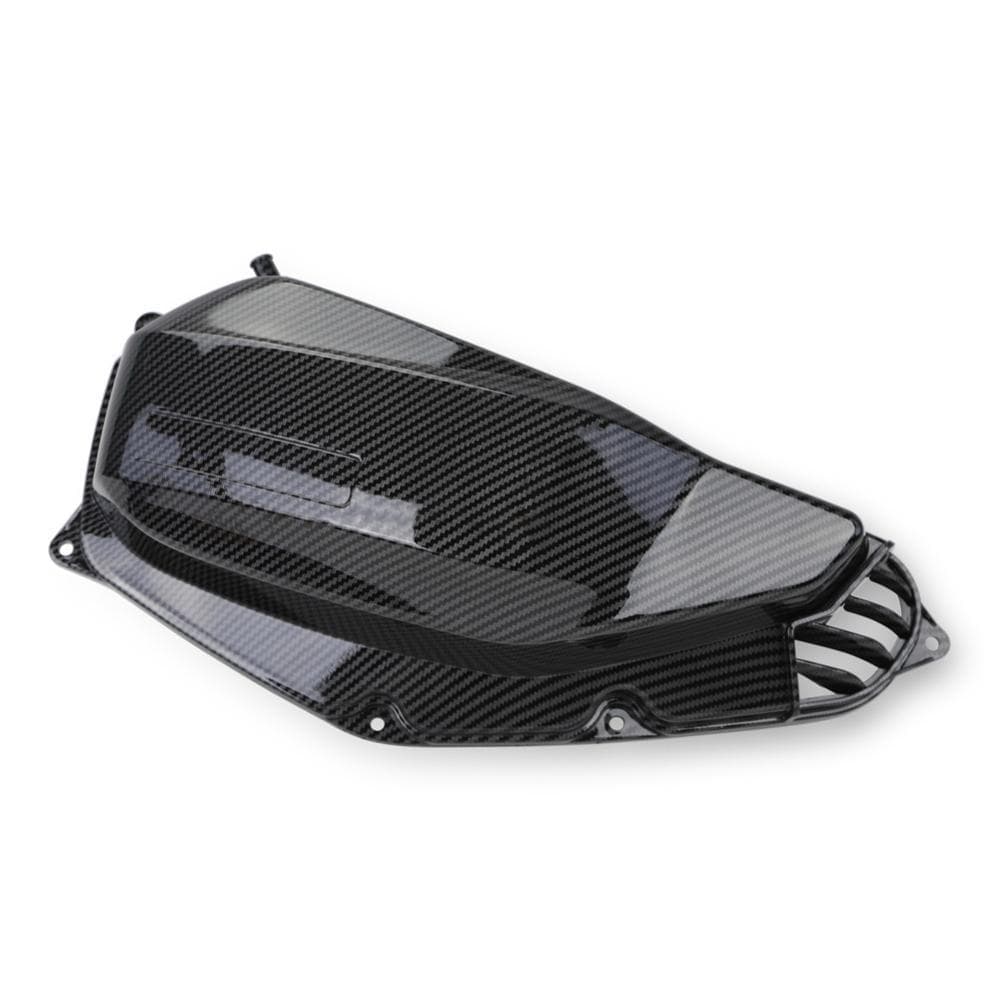 TKEY Capa De Filtro De Ar De Motocicleta De Fibra De Carbono Para Honda Clique 125/150 V2 Trocador De Jogo Y1Z7